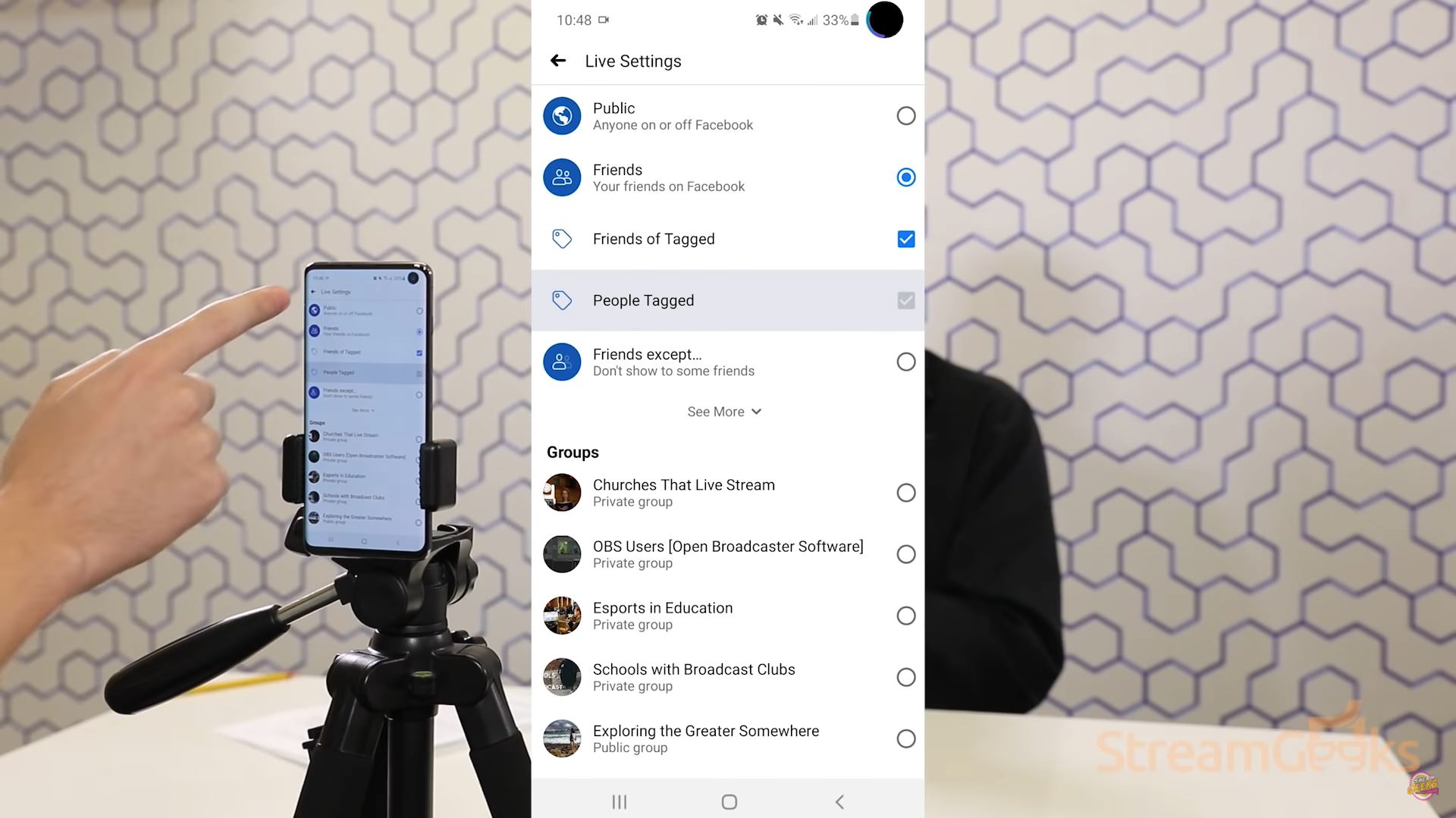 How to live stream to Facebook StreamGeeks