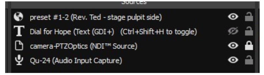 example 2 of OBS organized