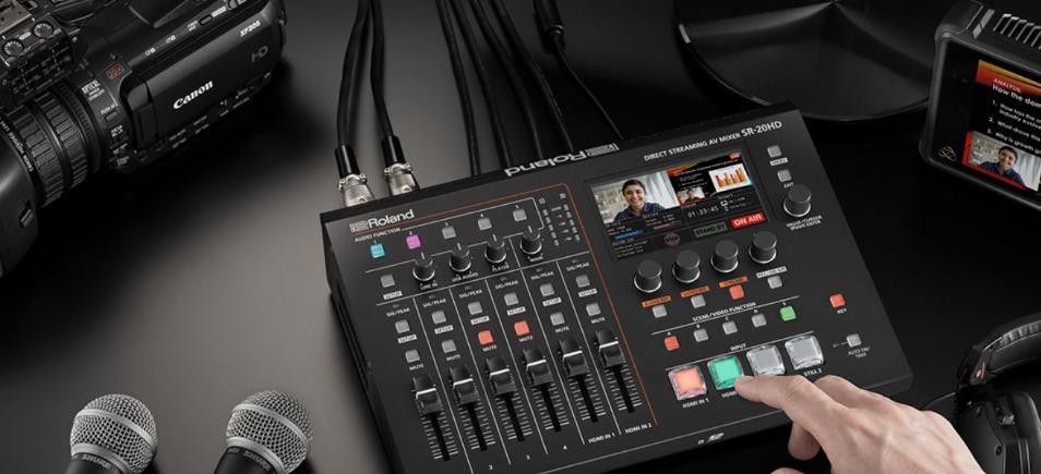 Roland SR-20HD Direct Streaming A/V Mixer