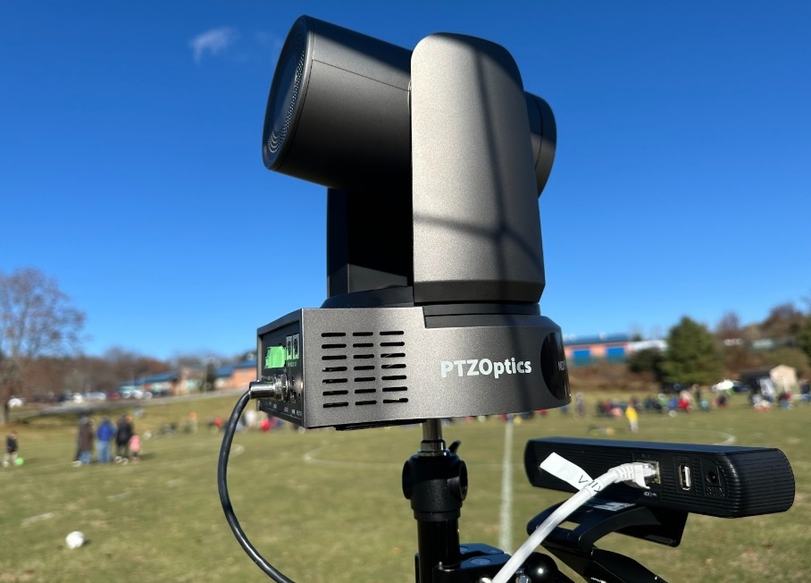 PTZ camera for live streaming sports