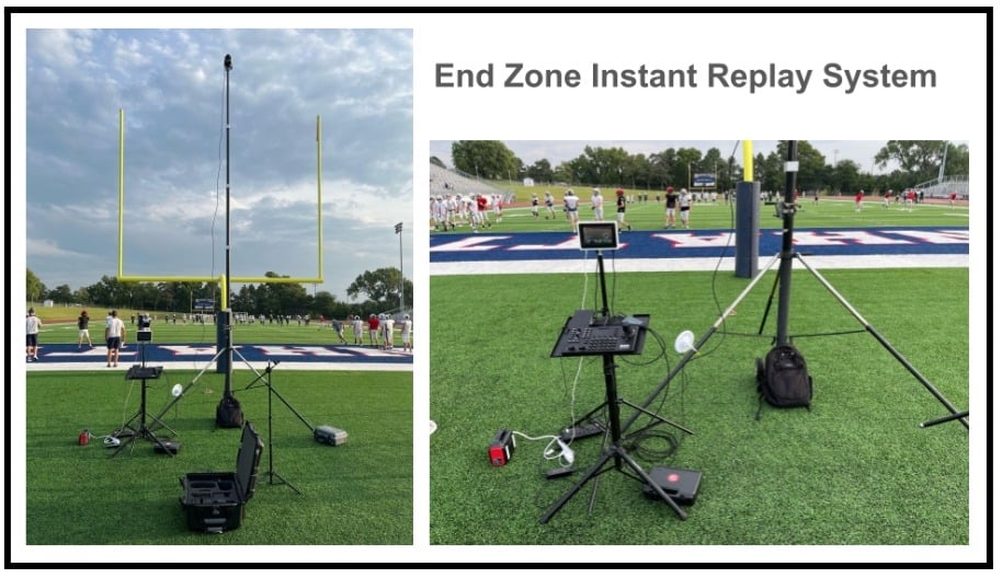 End Zone Streaming camera