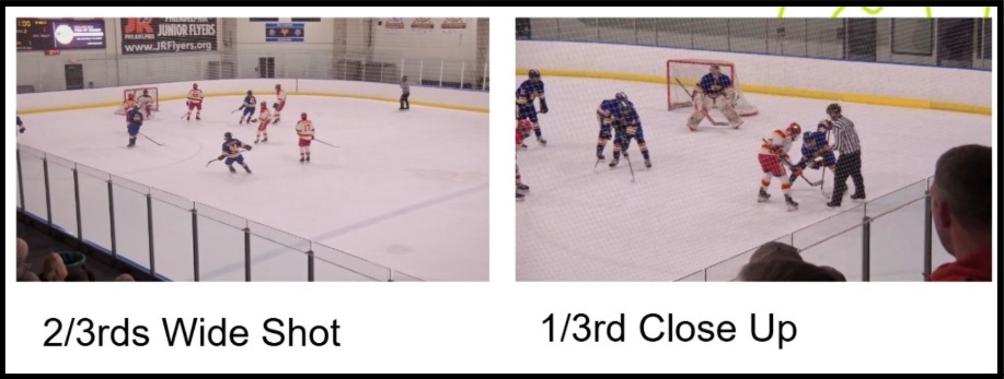 Example Sports Video Camera Angles