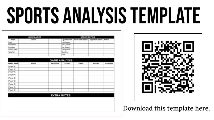 Simple Sports Analytics Template