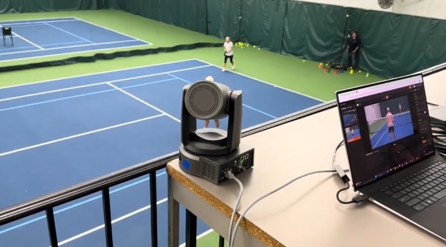 Capturing video for a tennis match