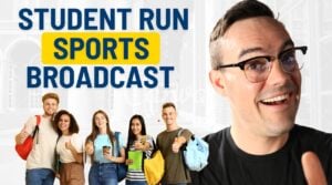 student run broadcast